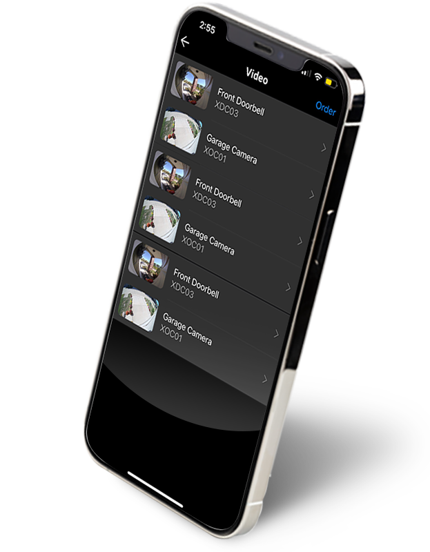 Video monitoring on your mobile app