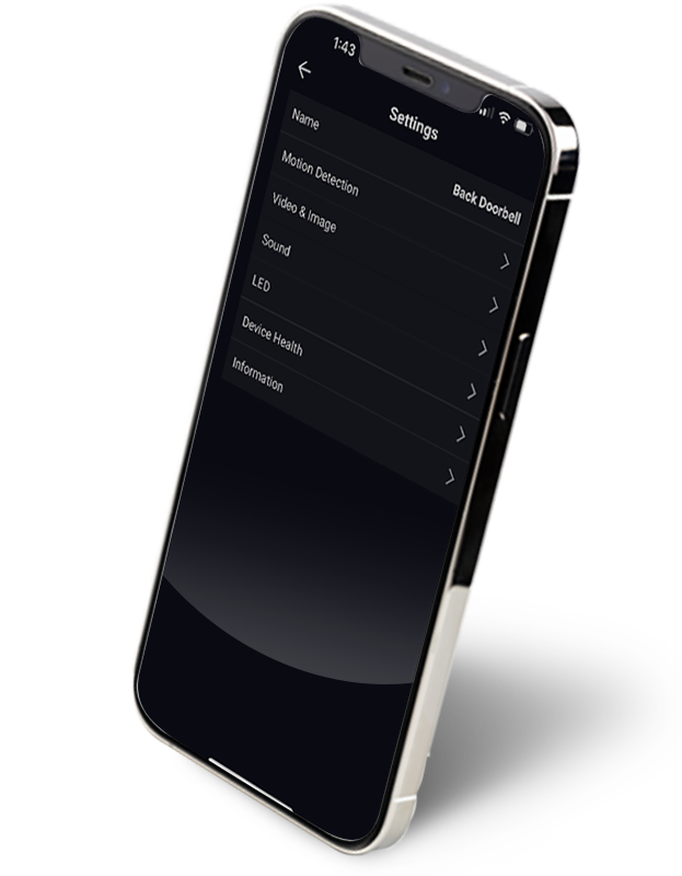 Customize your experience with device setting controls