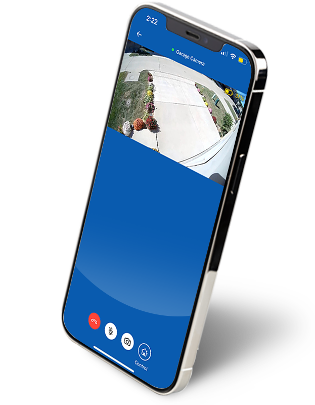 Motion-activated events captured in real time