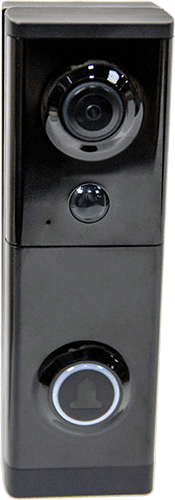 Black Doorbell with camera