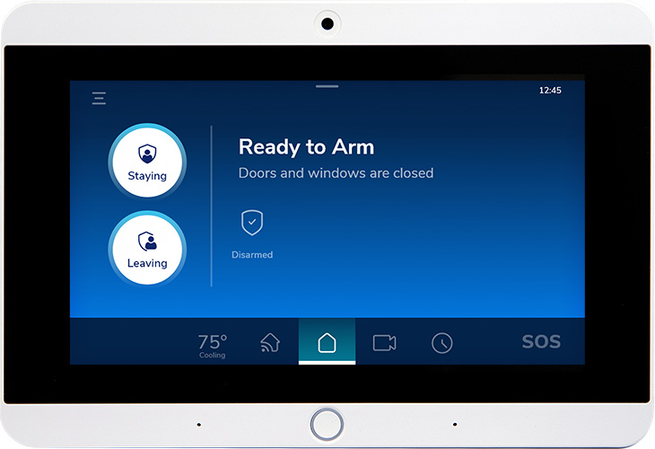 Touchscreen Security Panel